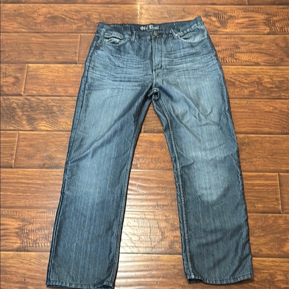 Old skool Men's Blue Jeans - Picture 1 of 10